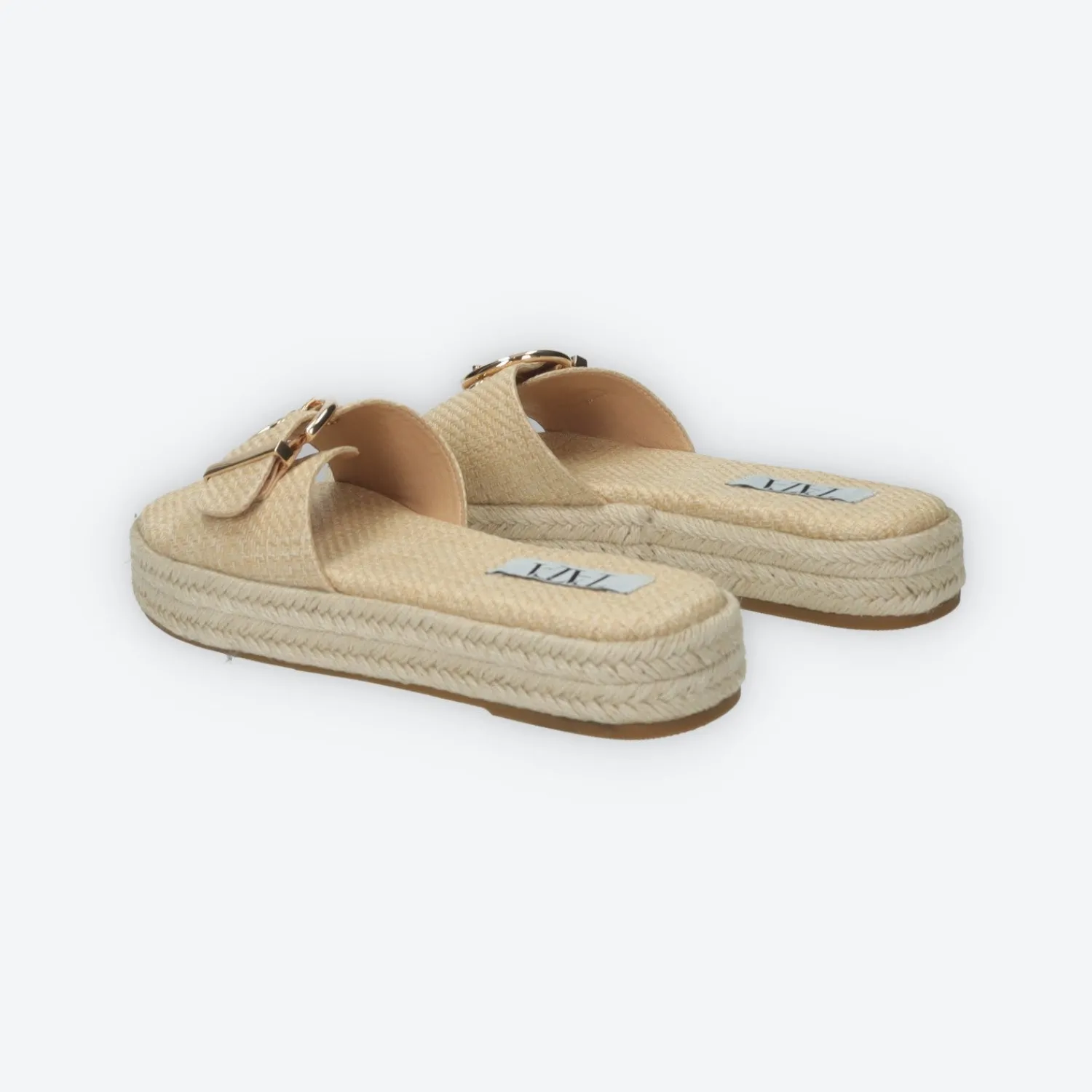 Sandali>Tata Italia Sandali flat con fibbia Beige