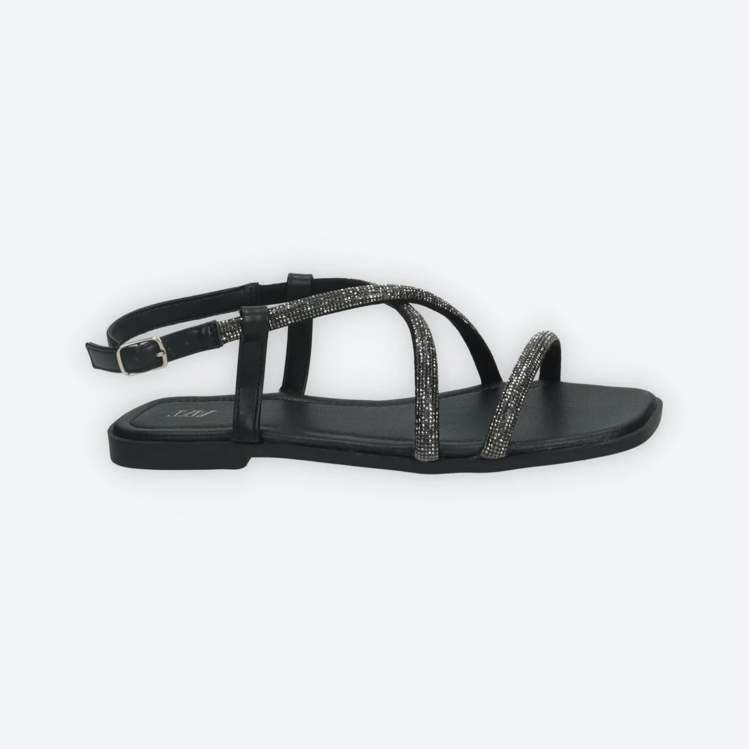 Sandali>Tata Italia Sandali flat con listini in strass