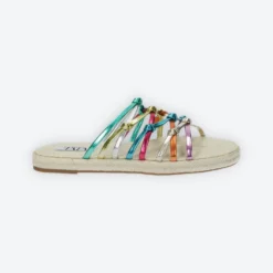 Sandali>Tata Italia Sandali flat in corda Multicolore