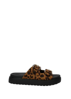 Sandali>Tata Italia Sandali stampa animalier MARRONE