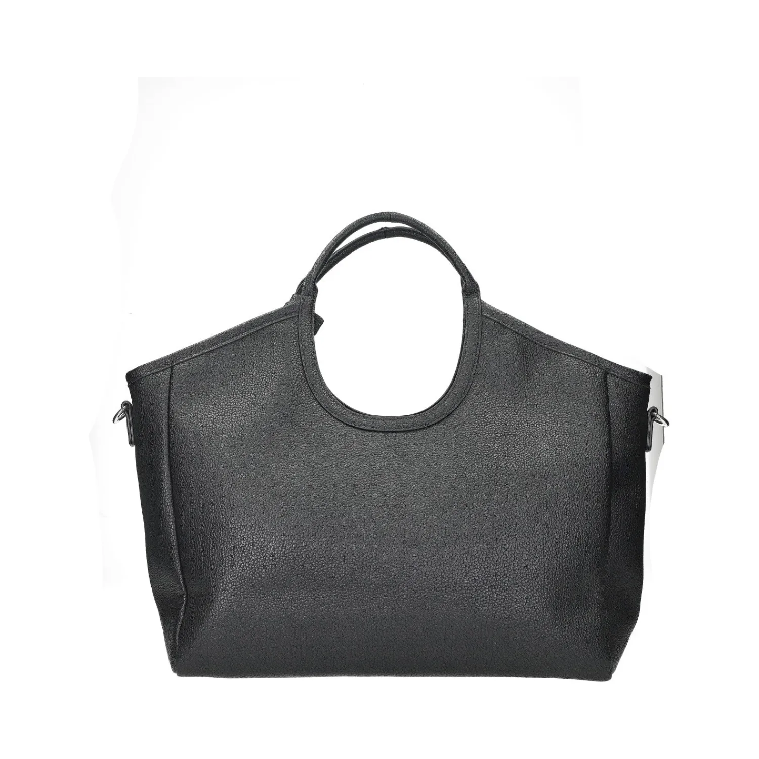 Articoli In Promozione|Shopper>Tata Italia Shopper con doppi manici e tracolla in pelle