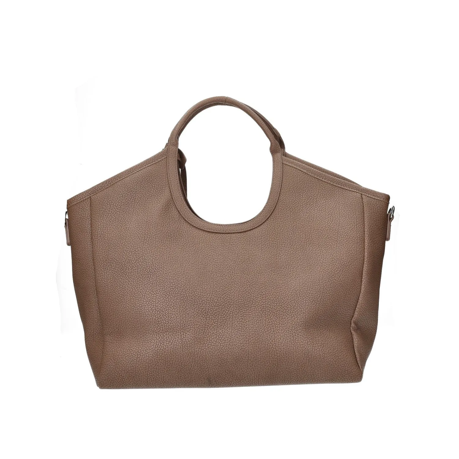 Articoli In Promozione|Shopper>Tata Italia Shopper con doppi manici e tracolla in pelle