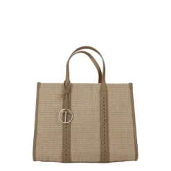 Shopper>Tata Italia Shopping bag con in paglia