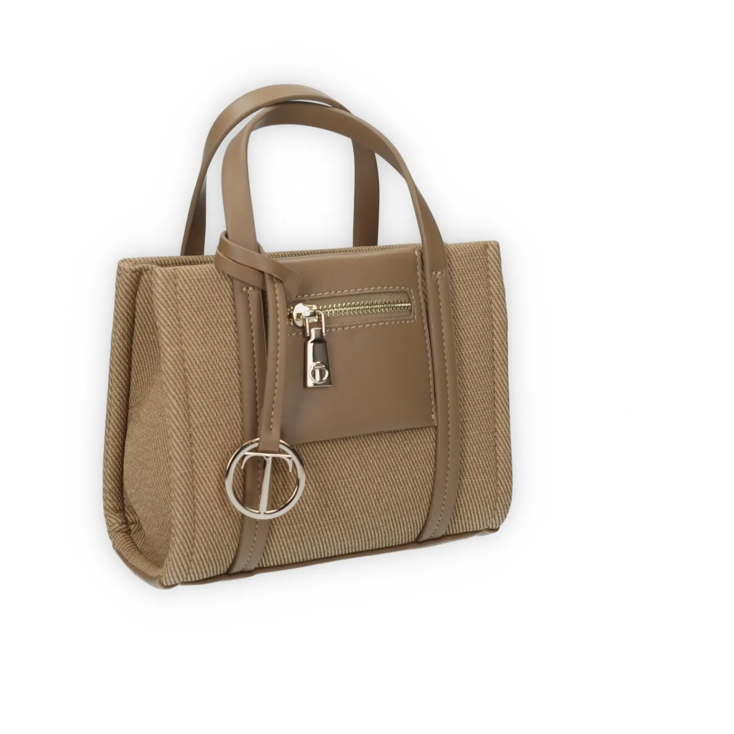 Shopper>Tata Italia Shopping bag con zip esterna