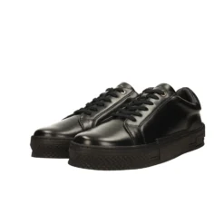 Sneakers|Articoli In Promozione>Tata Italia Sneakers basse in vera pelle total black Nero