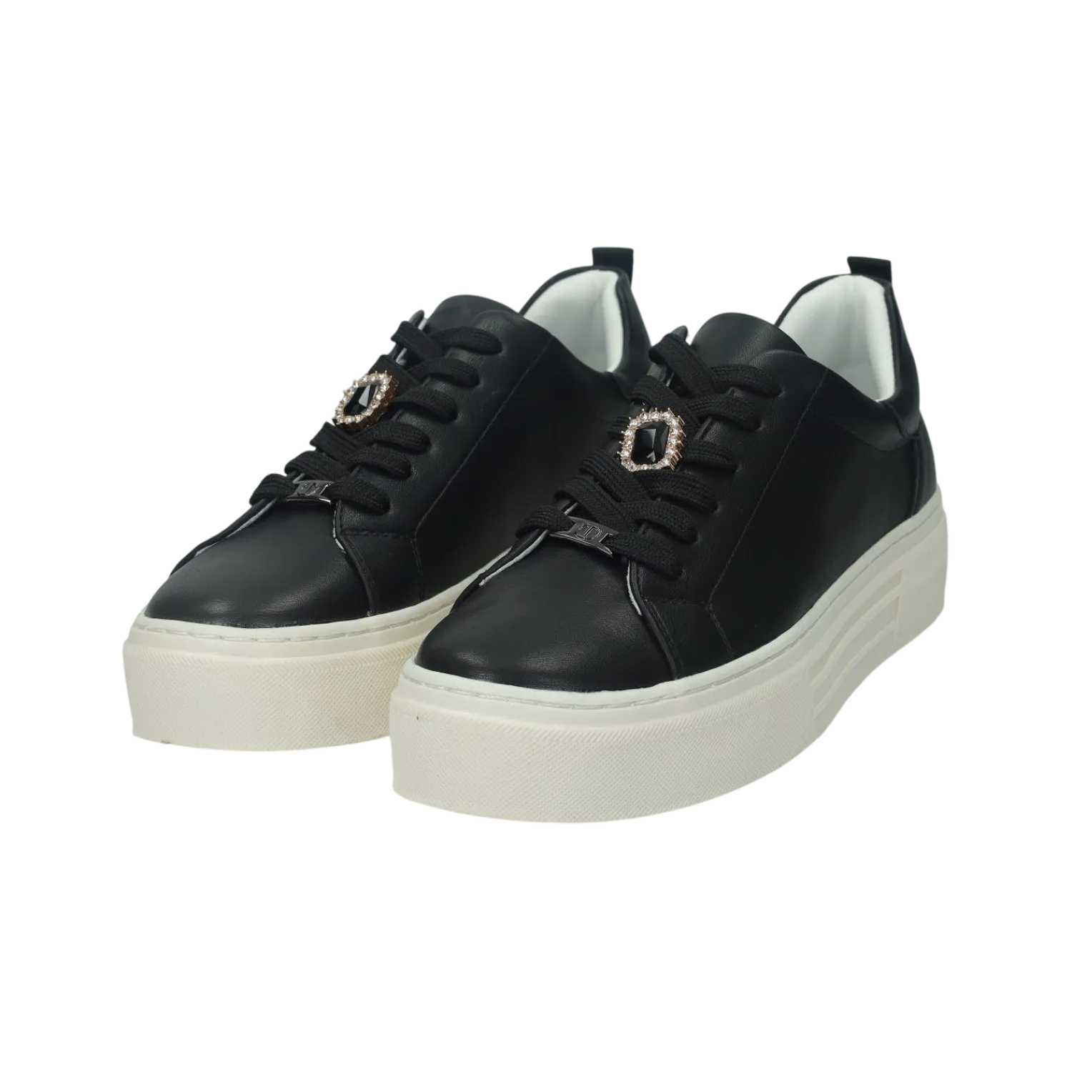 Sneakers>Tata Italia Sneakers con dettaglio in gioiello.Tacco alto 4 cm