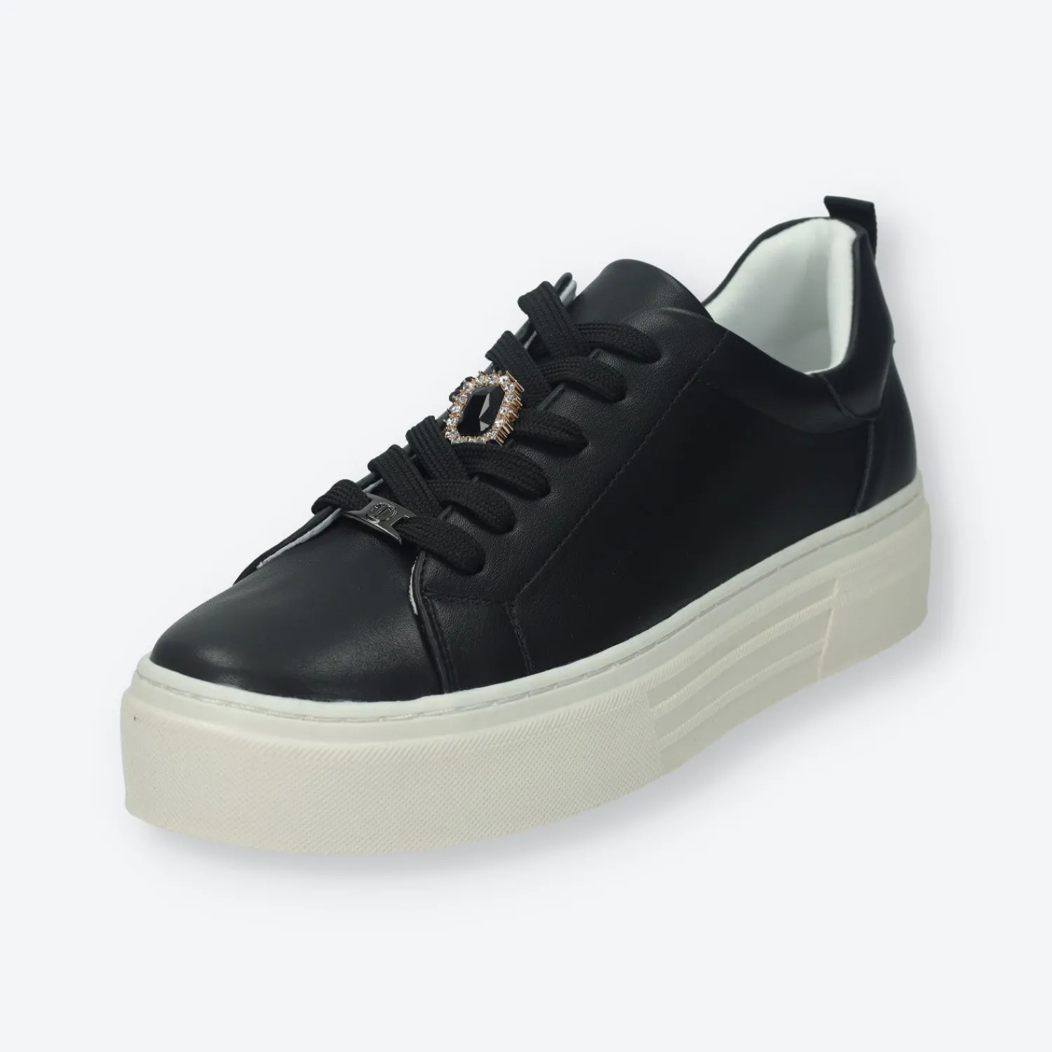 Sneakers>Tata Italia Sneakers con dettaglio in gioiello.Tacco alto 4 cm