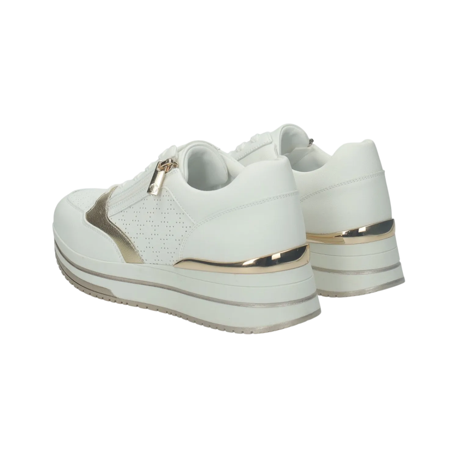 Sneakers>Tata Italia Sneakers con zip laterale.Tacco alto 3 cm