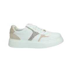 Sneakers>Tata Italia Sneakers platform.Tacco alto 4 cm Bianco