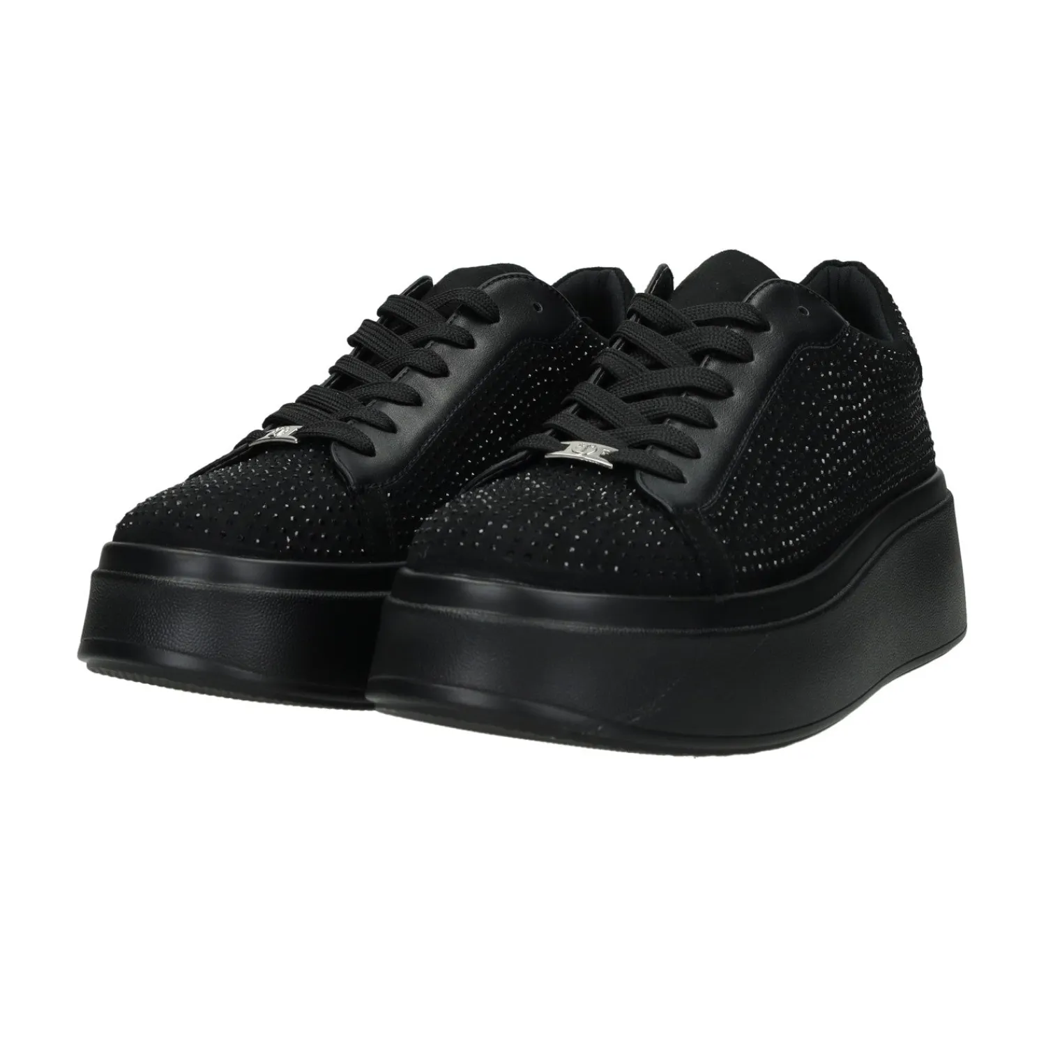 Sneakers|Articoli In Promozione>Tata Italia Sneakers ricoperte da strass. Tacco alto: 5 cm