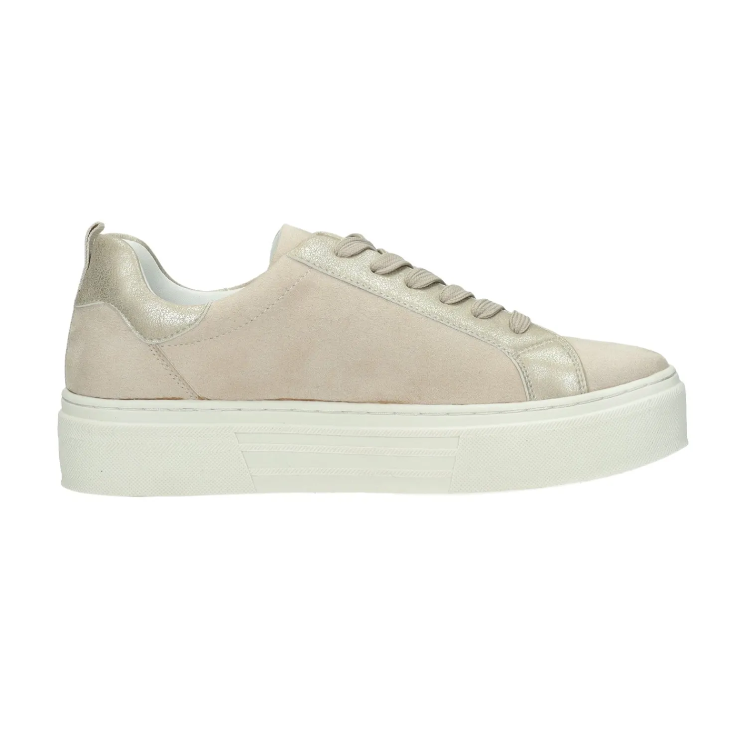 Sneakers|Articoli In Promozione>Tata Italia Sneakers ricoperte da strass. Tacco alto: 5 cm Beige