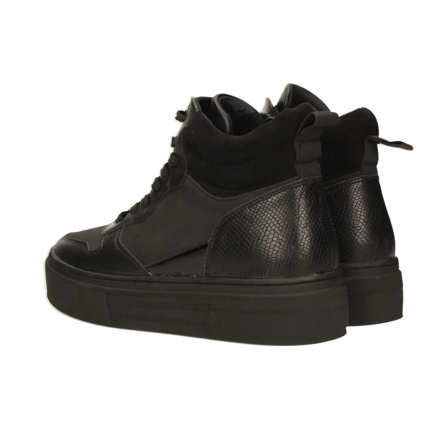Sneakers|Articoli In Promozione>Tata Italia Sneakers total black con suola alta 3.5cm Nero