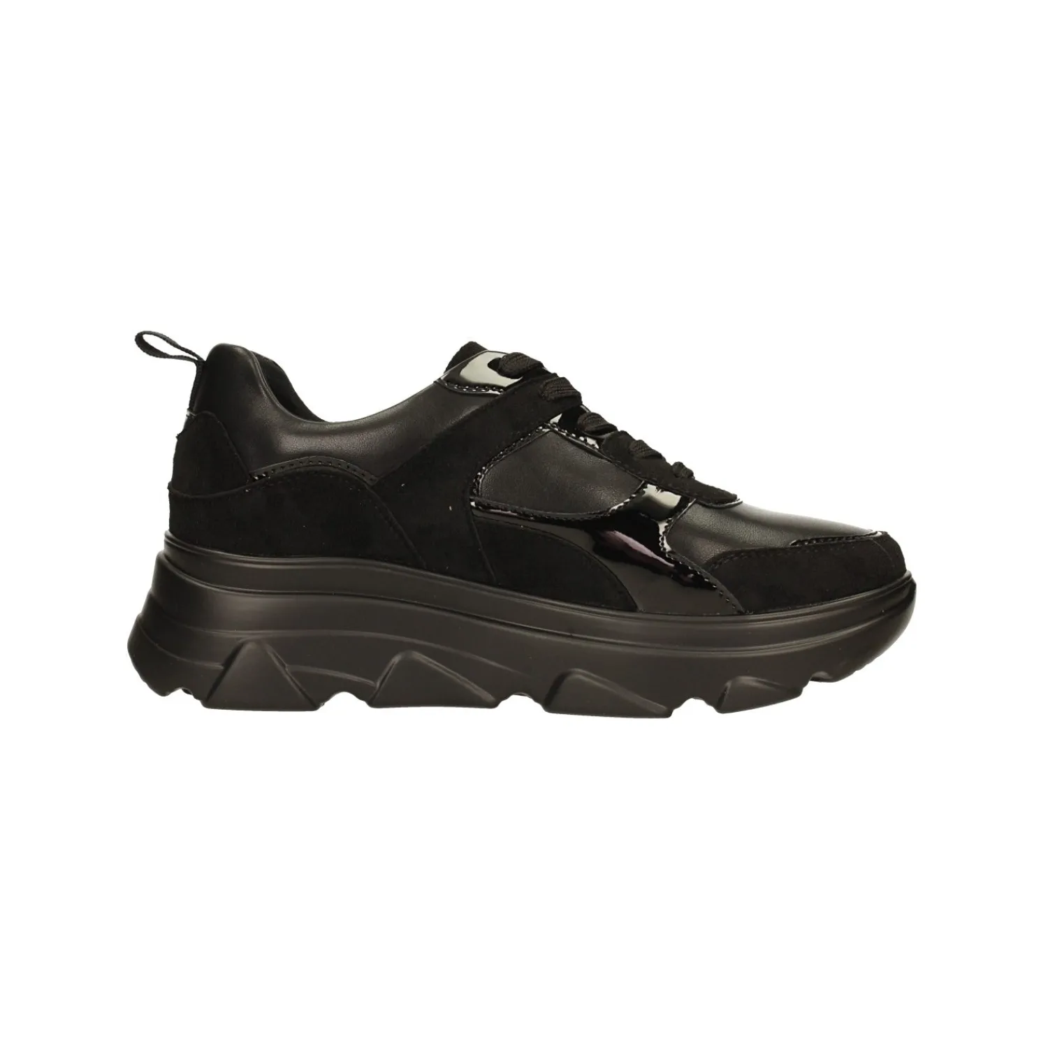 Sneakers>Tata Italia Sneakers total black. Suola alta 5cm Nero