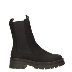 Donna>Tata Italia Stivaletti chelsea con suola carrarmato. Tacco alto 5cm Nero