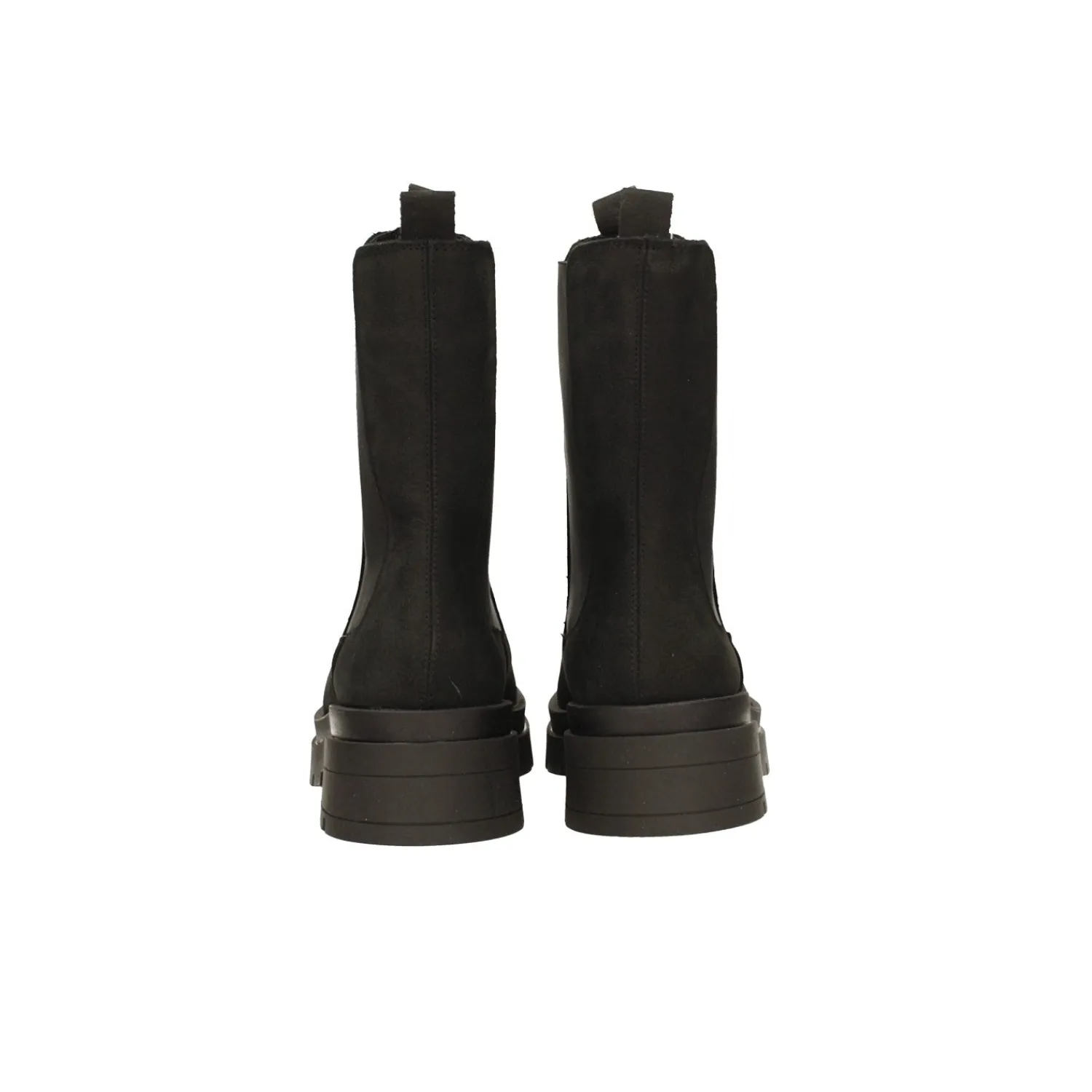 Donna>Tata Italia Stivaletti chelsea con suola carrarmato. Tacco alto 5cm Nero