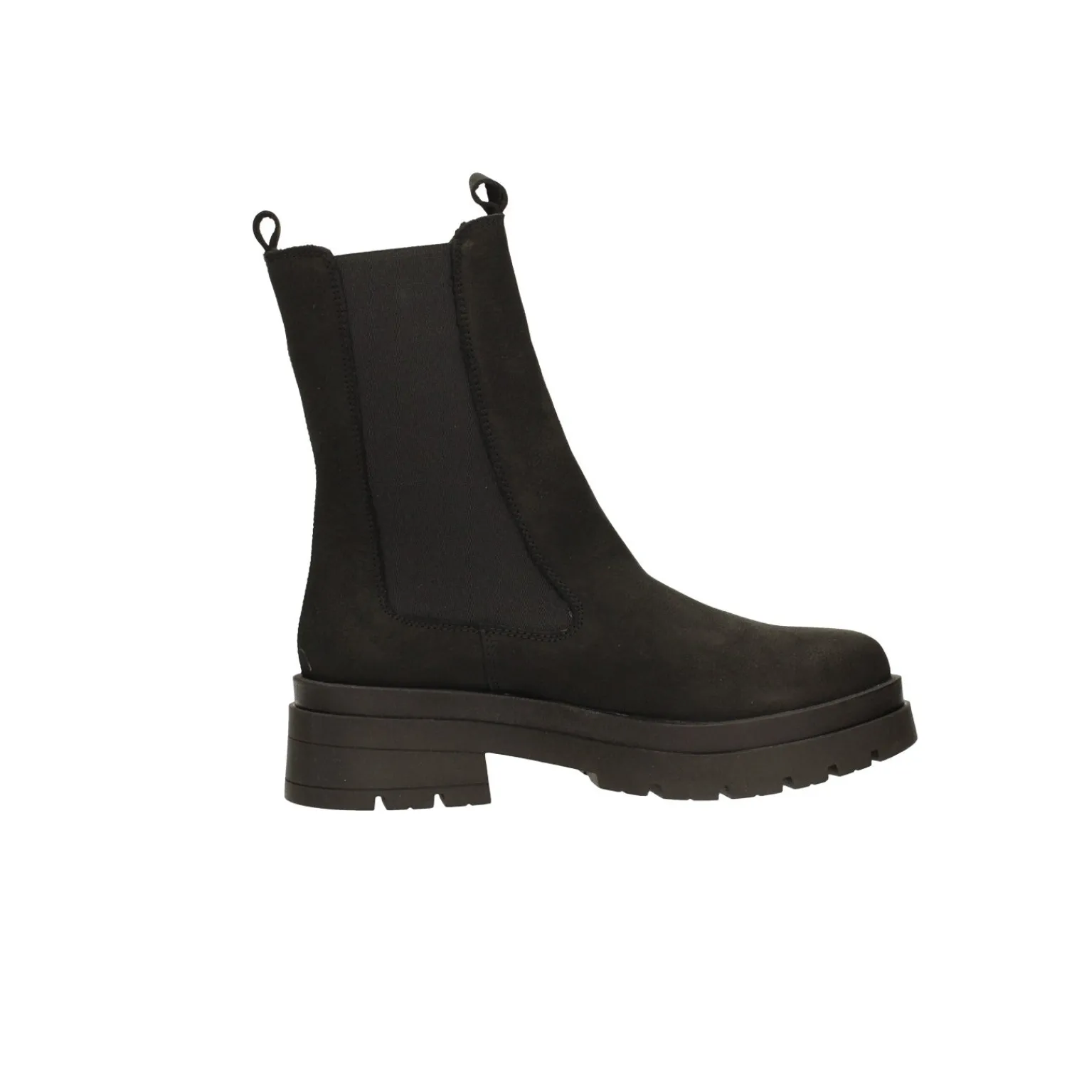 Donna>Tata Italia Stivaletti chelsea con suola carrarmato. Tacco alto 5cm Nero
