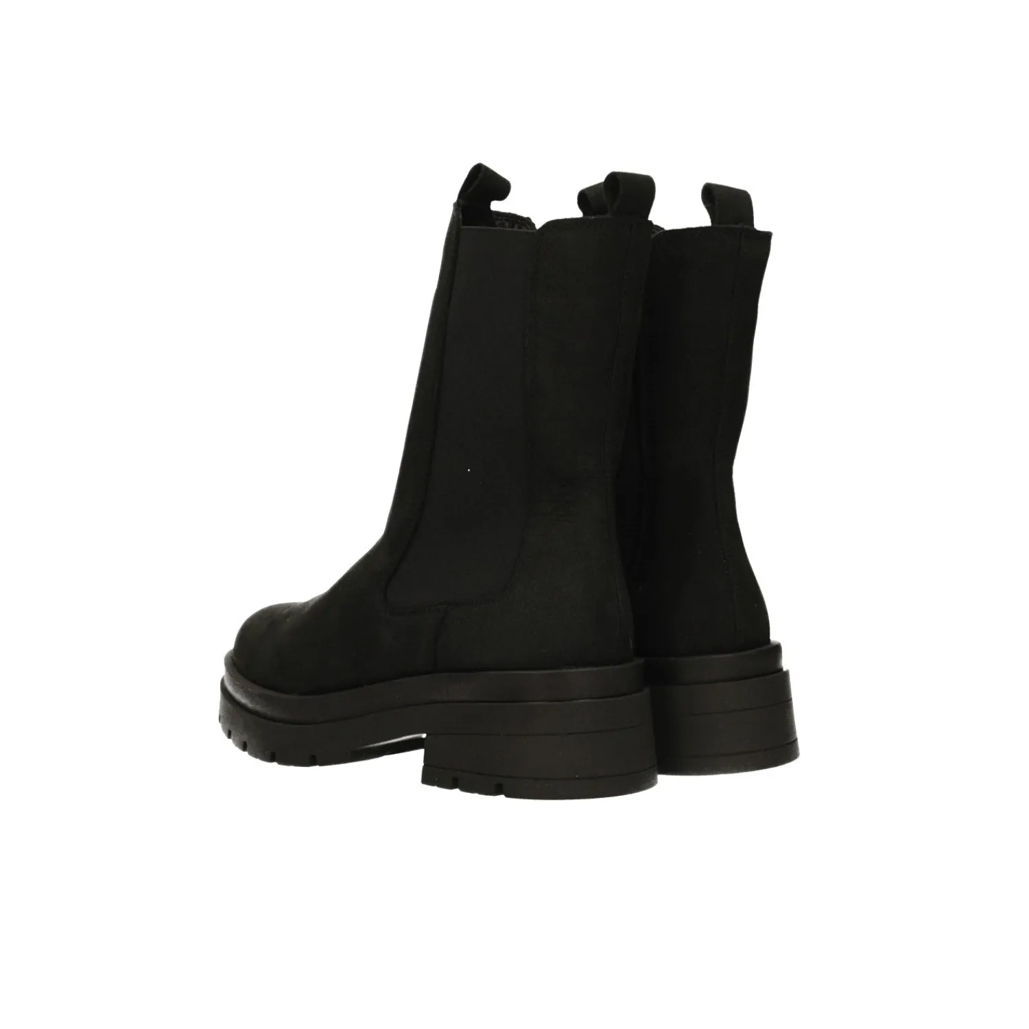 Donna>Tata Italia Stivaletti chelsea con suola carrarmato. Tacco alto 5cm Nero