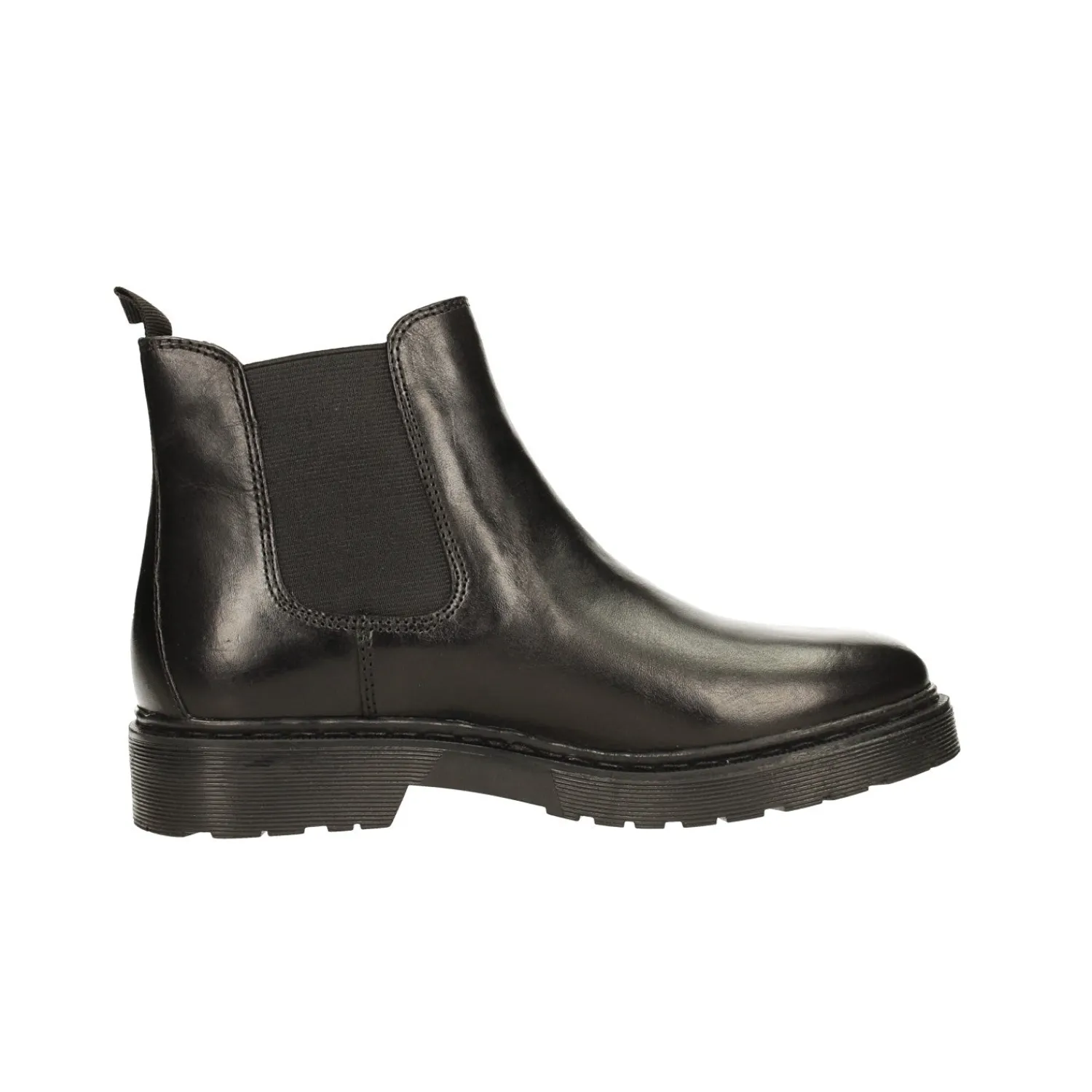 Stivali Bassi|Stivaletti Bassi>Tata Italia Stivaletti chelsea in vera pelle.Tacco alto 3cm Nero