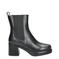 Stivali Bassi|Stivaletti Con Tacco>Tata Italia Stivaletti con bande elasticizzate. Tacco alto 7cm Nero