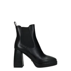 Stivali Bassi>Tata Italia Stivaletti con tacco chunky.Tacco alto 8cm Nero
