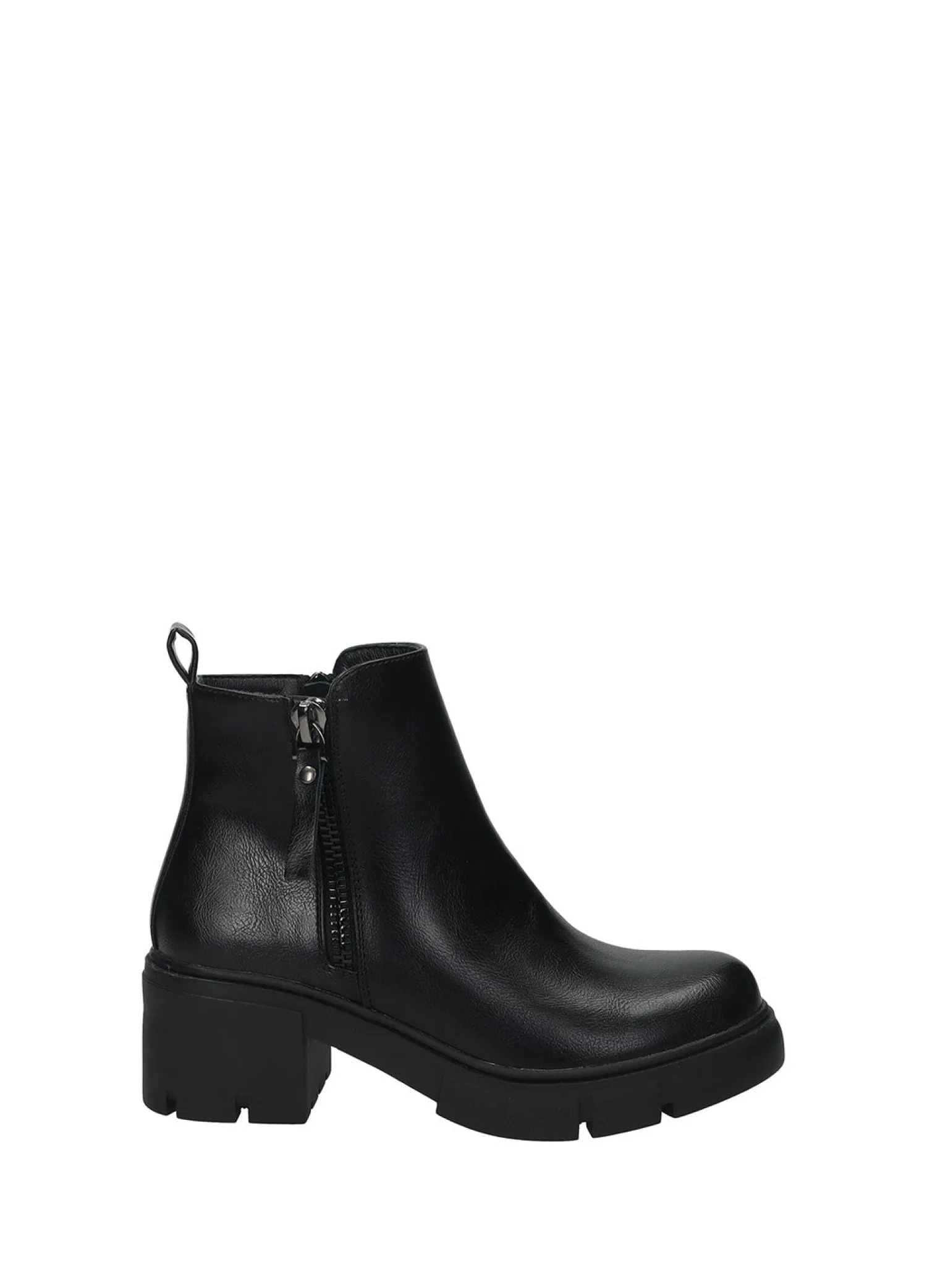 Stivaletti Con Tacco>Tata Italia Stivaletti da donna Black – 89132-8/I25 Nero