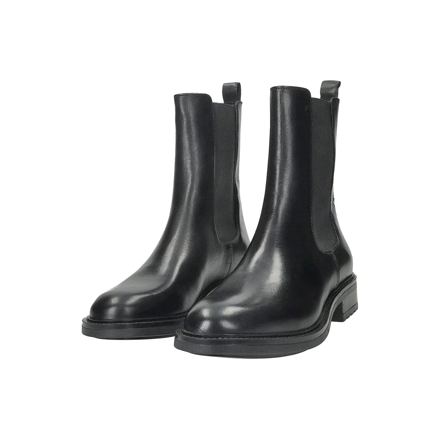 Stivaletti Bassi|Donna>Tata Italia Stivaletti in vera pelle Nero