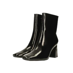 Stivali Bassi|Stivaletti Con Tacco>Tata Italia Stivaletti in vernice con punta squadrata. Tacco alto 7cm Nero
