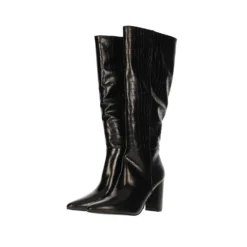 Stivali Bassi|Articoli In Promozione>Tata Italia Stivali alti con stampa animalier.Tacco alto 8.5cm Nero
