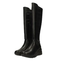 Stivali Bassi>Tata Italia Stivali con suola in gomma. Tacco alto 6cm Nero