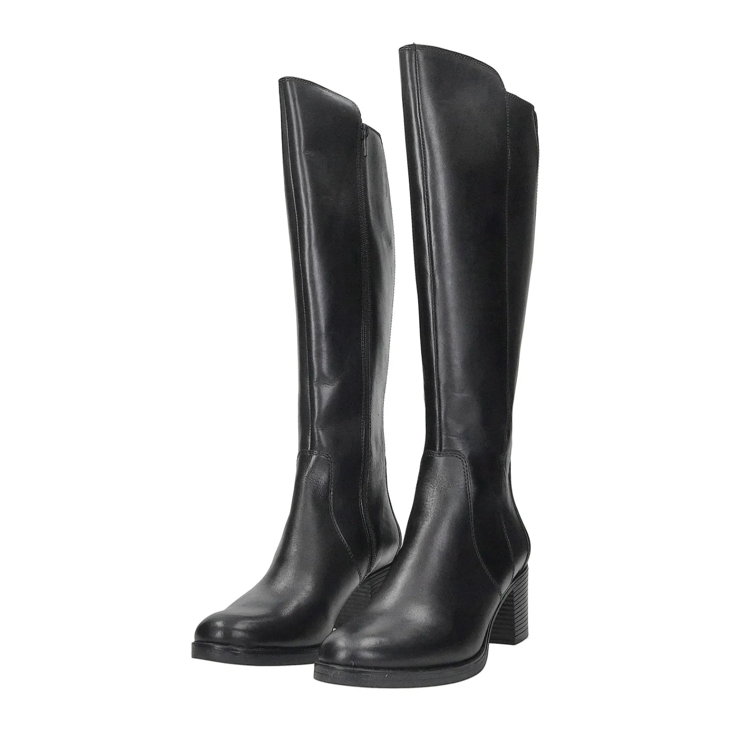 Stivali Bassi|Stivali Con Tacco>Tata Italia Stivali in vera pelle Nero