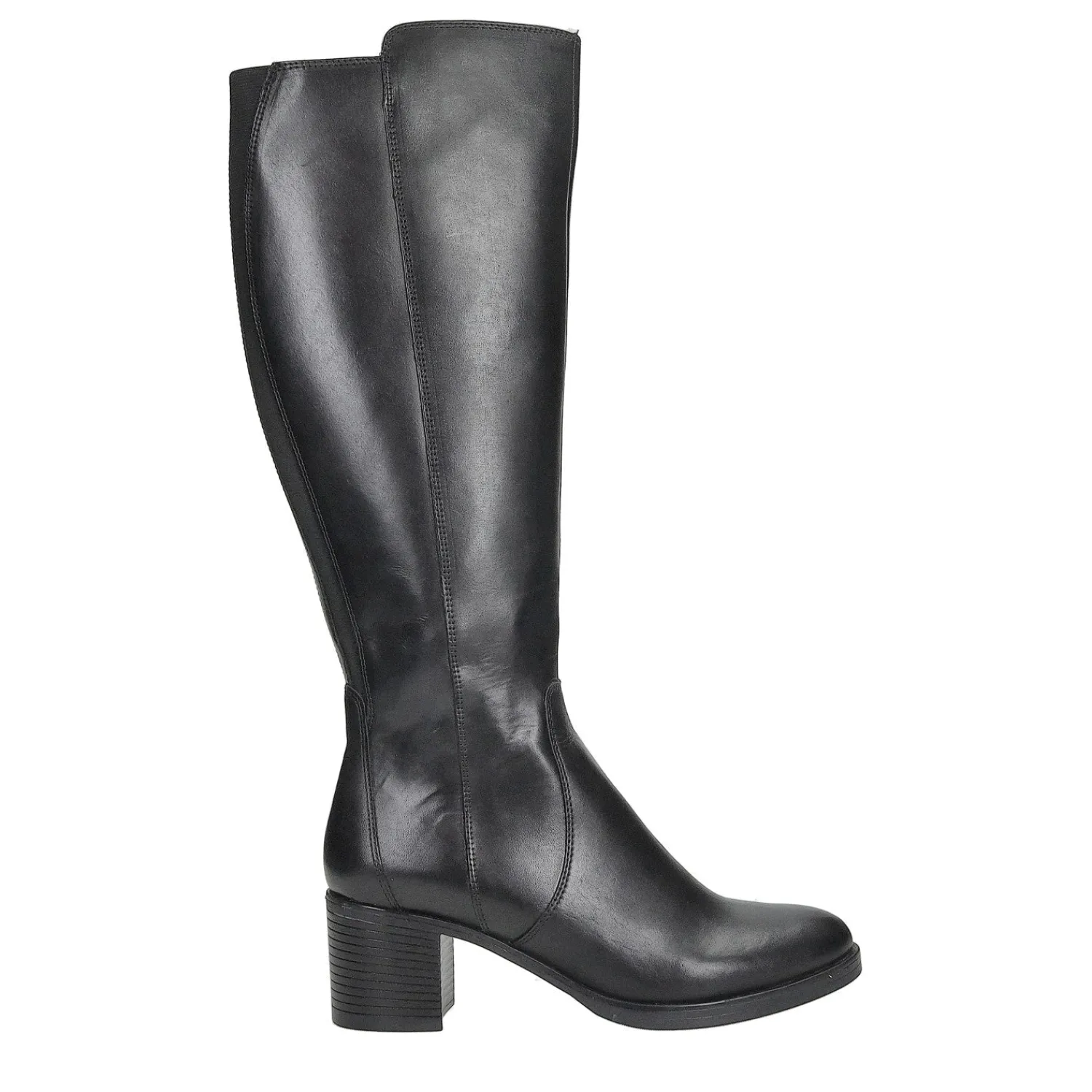 Stivali Con Tacco|Stivali Bassi>Tata Italia Stivali in vera pelle Nero