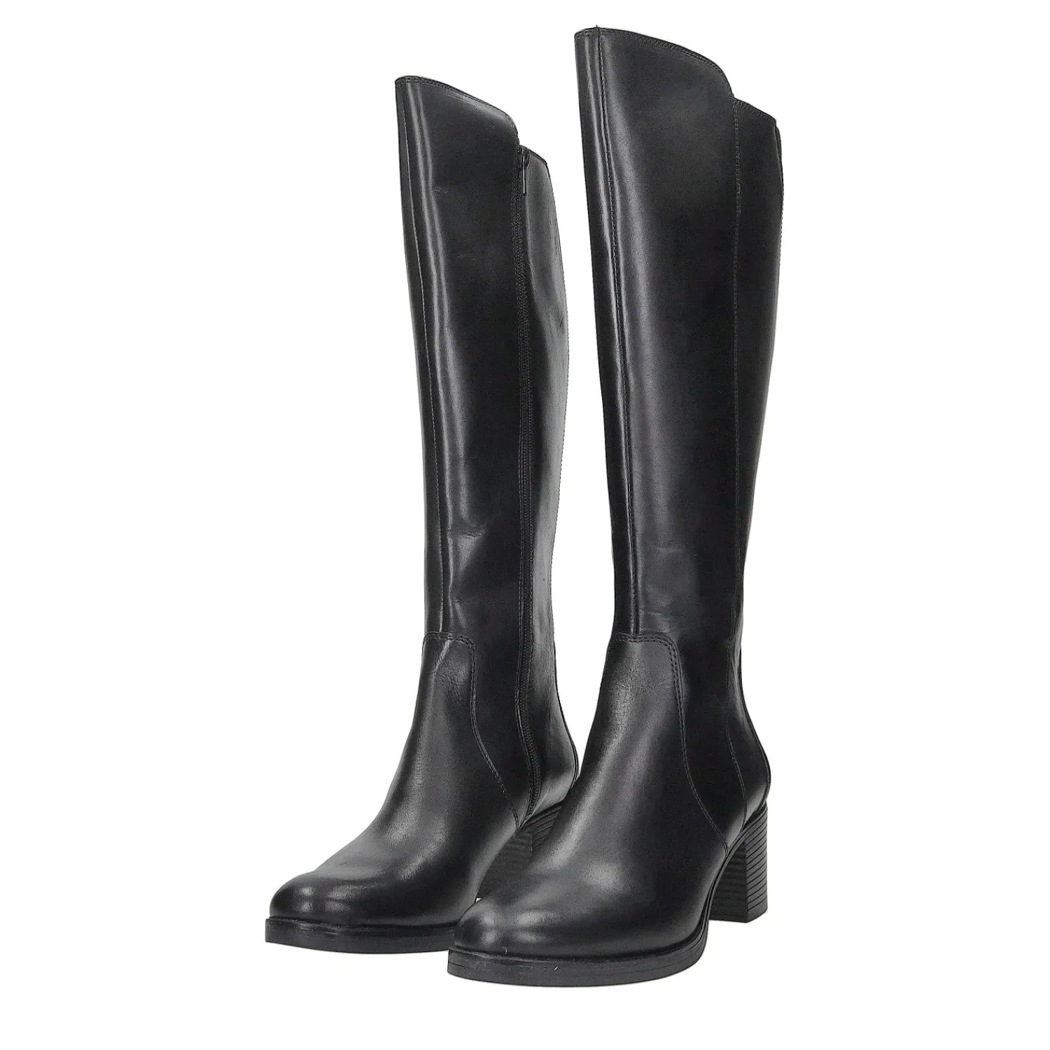 Stivali Con Tacco|Stivali Bassi>Tata Italia Stivali in vera pelle Nero
