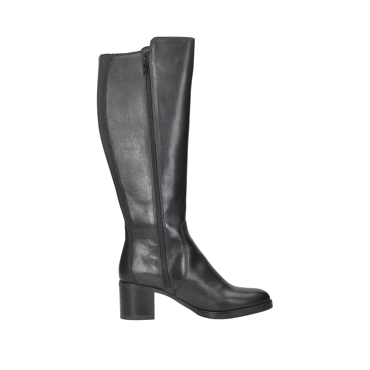 Stivali Con Tacco|Stivali Bassi>Tata Italia Stivali in vera pelle Nero