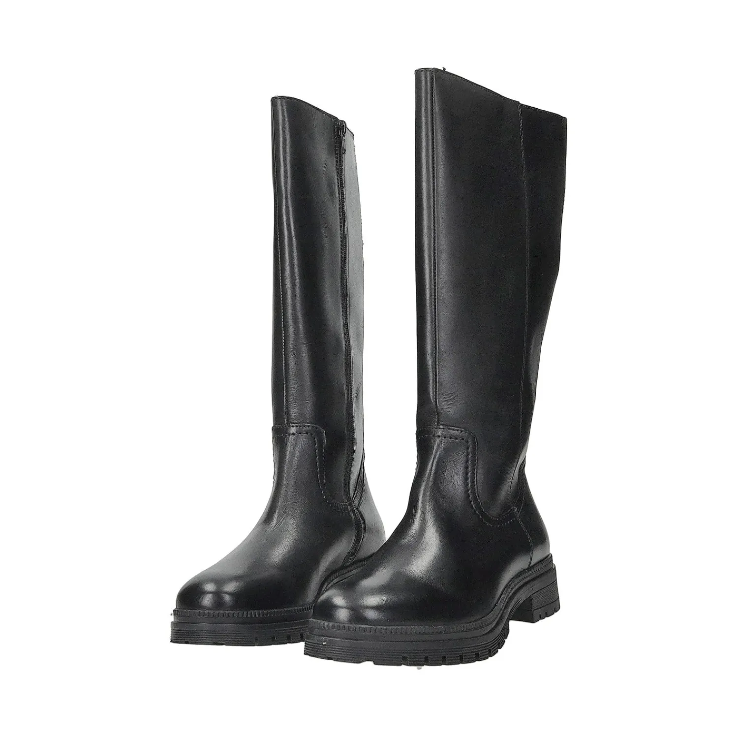 Stivali Bassi|Donna>Tata Italia Stivali in vera pelle Nero