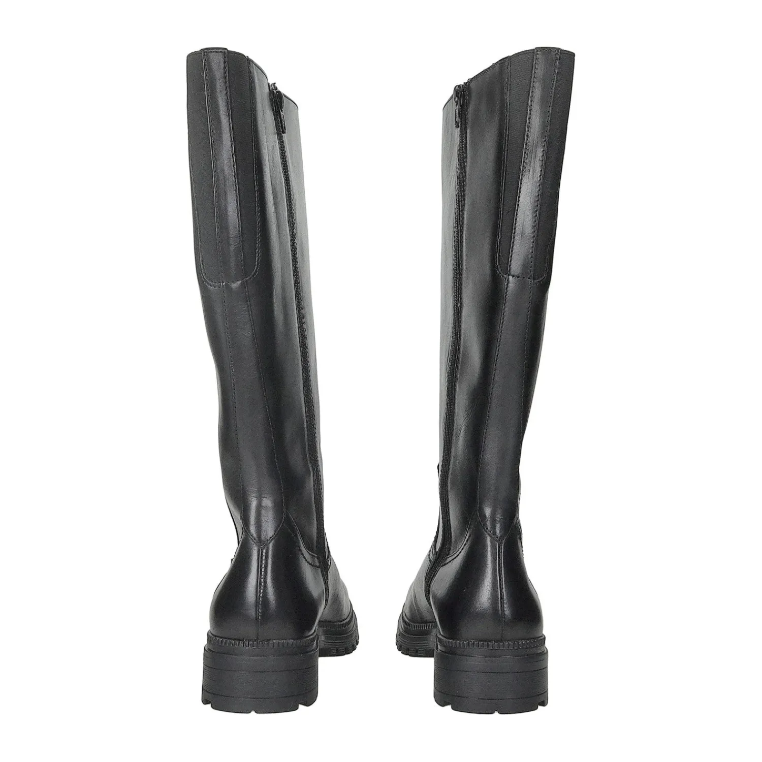 Stivali Bassi|Donna>Tata Italia Stivali in vera pelle Nero