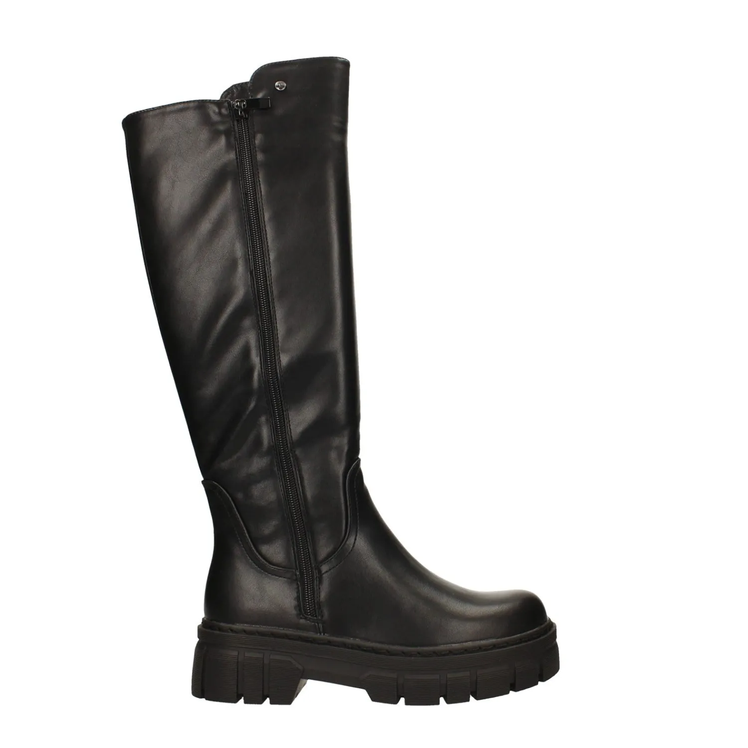 Stivali Bassi>Tata Italia Stivali platform con suola in gomma. Tacco alto 5cm Nero