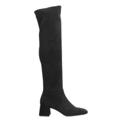 Stivali Con Tacco|Stivali Bassi>Tata Italia Stivali sopra al ginocchio.Tacco alto 5cm Nero