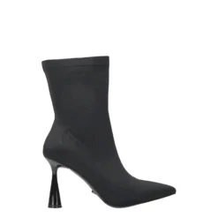 Stivali Bassi>Tata Italia Tronchetto elasticizzato. Tacco alto 9cm Nero