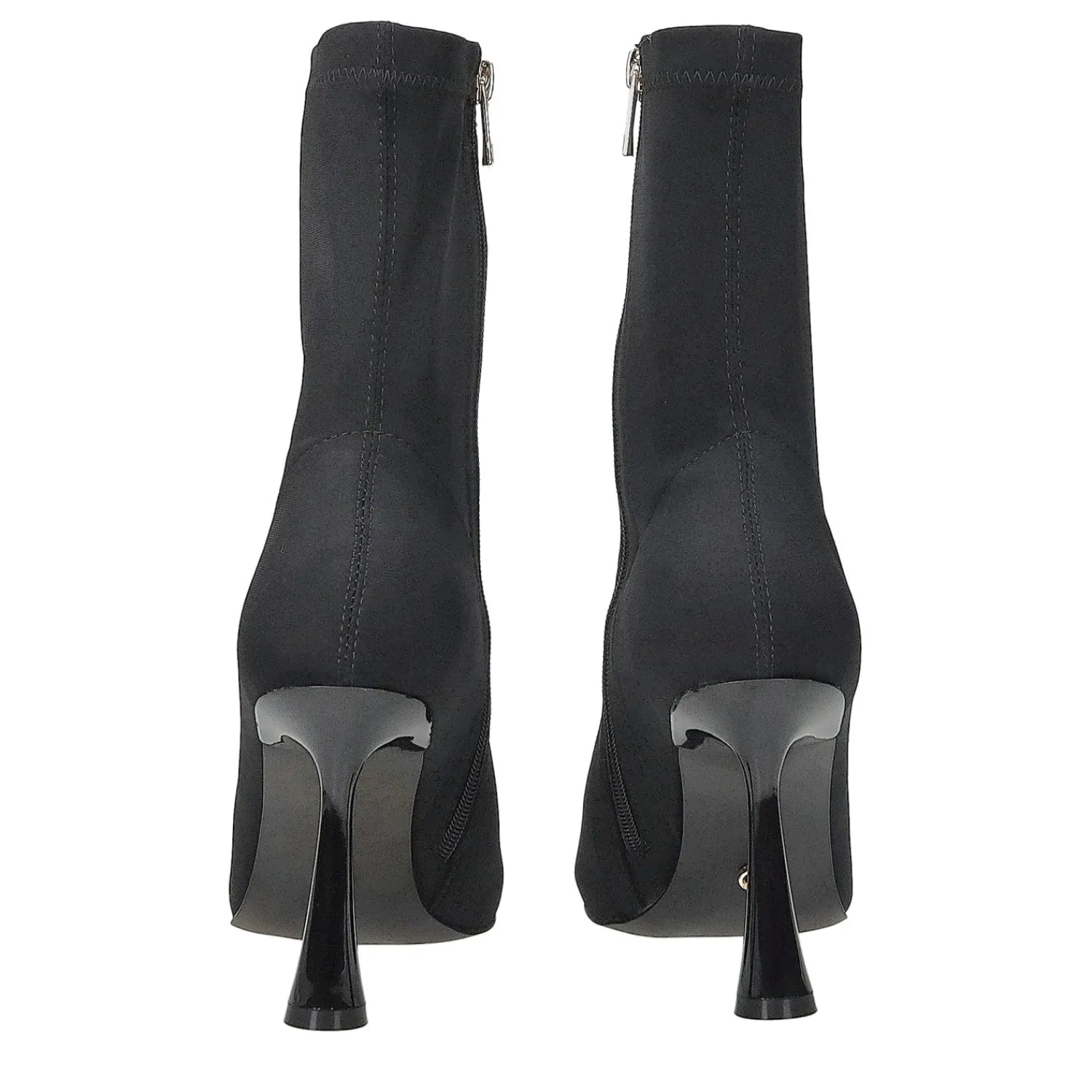Stivali Bassi>Tata Italia Tronchetto elasticizzato. Tacco alto 9cm Nero